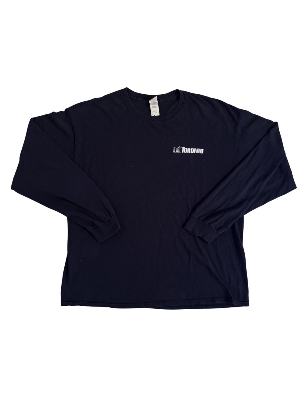 Gildan “City of Toronto” Long Sleeve Crewneck Shirt - Navy